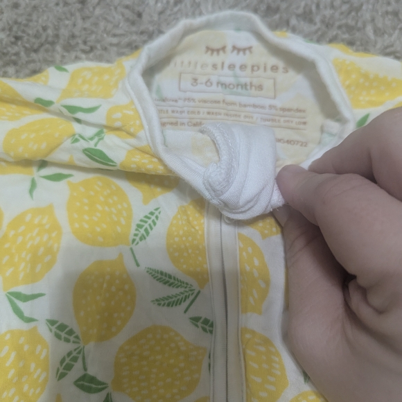 Little Sleepies Lemon Grove Kids Footie - Picture 2 of 2